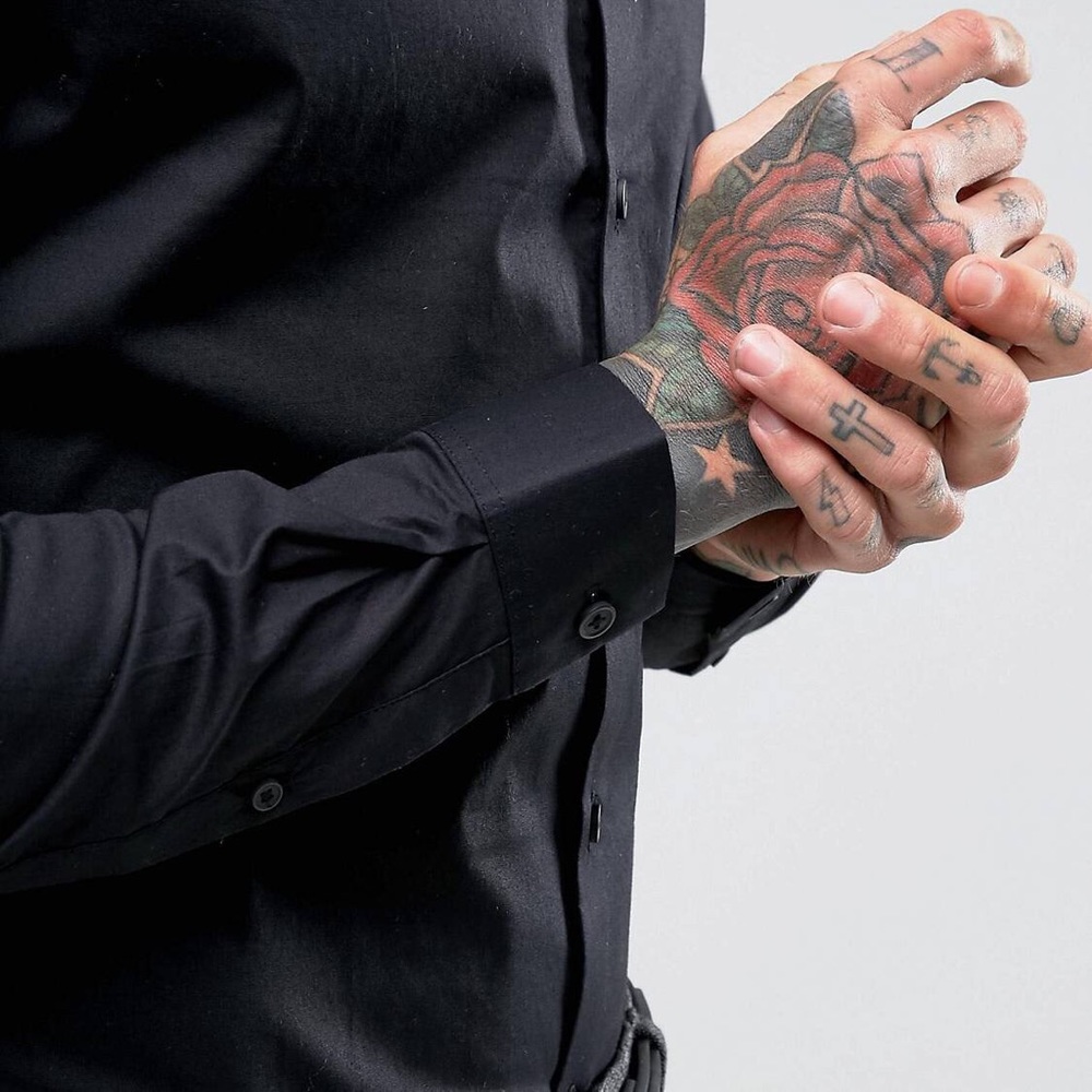 Black Button Down - image 3